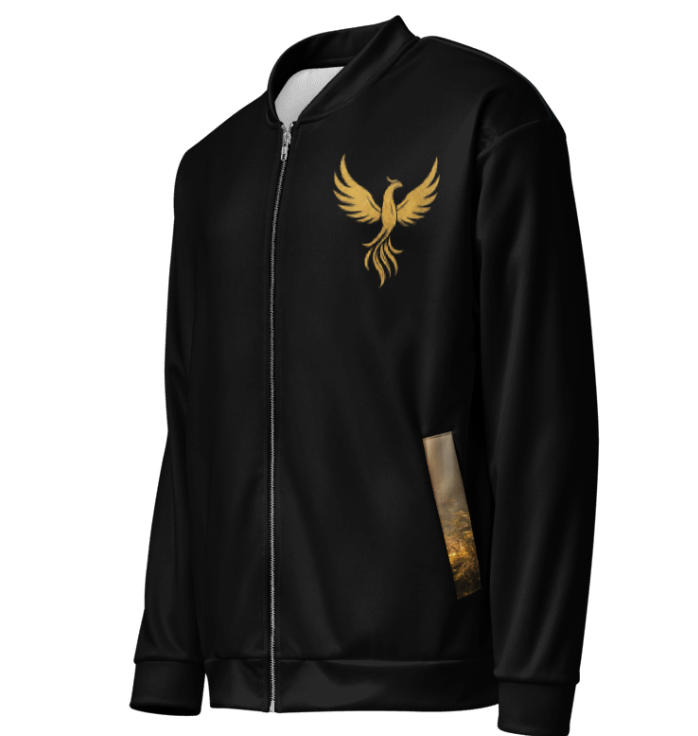Unisex Bomber Jacket With Cover From "True Strenght"